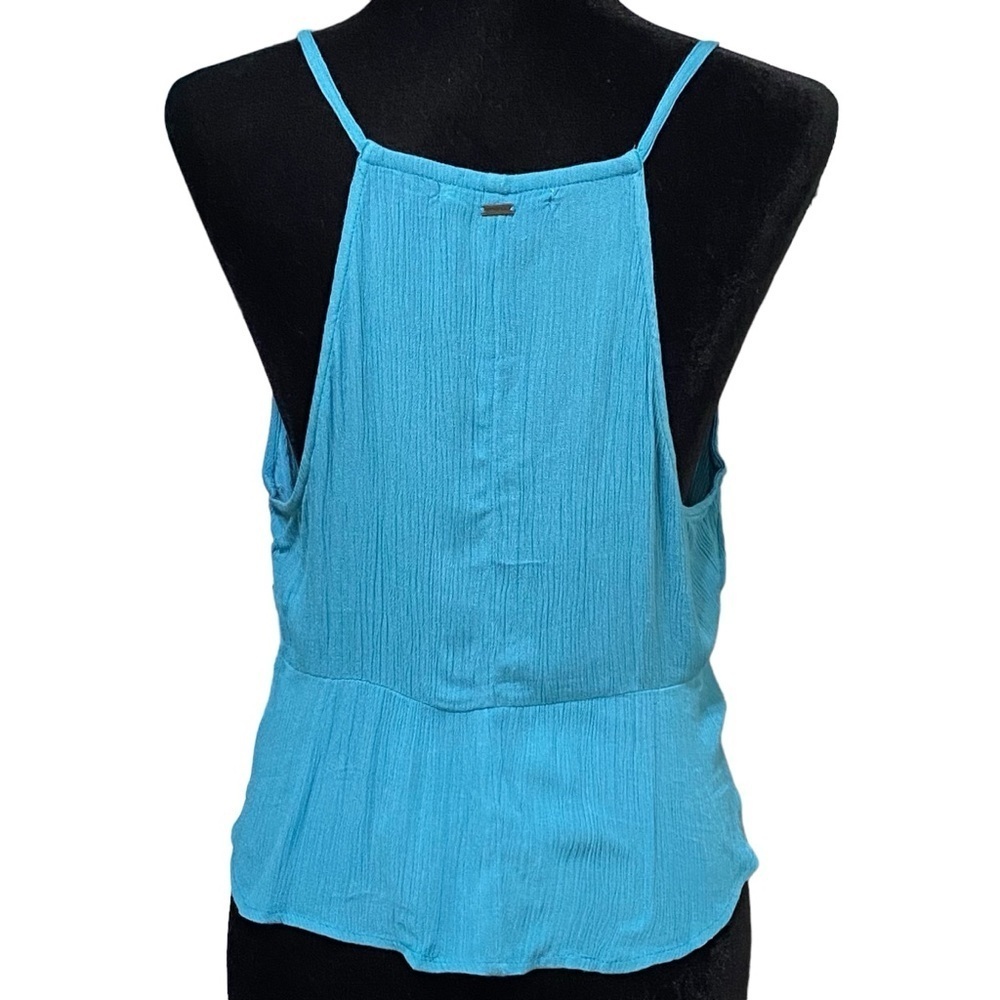 O’Neill Blue Moon Twist Front Boho Beachy Tank Top Large NWT - Picture 8 of 12